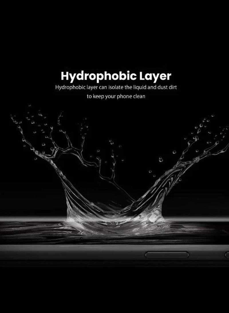 Wtech vivo iQOO Z10 / vivo iQOO Neo 10 5G 2025 Premium Edge-Pro Full Glue Full Cover Tempered Glass Screen Protector (MSGPCN) - Clear/Black - Image 5